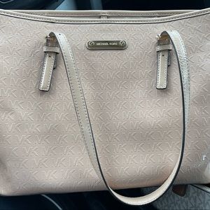 Blush/Pink michael Kors tote